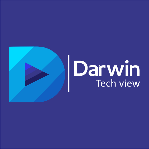 <b> Darwin tech view logo, it is a youtube channel logo </b>